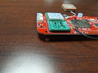 mikroE RFID Click on Imp006 - topview